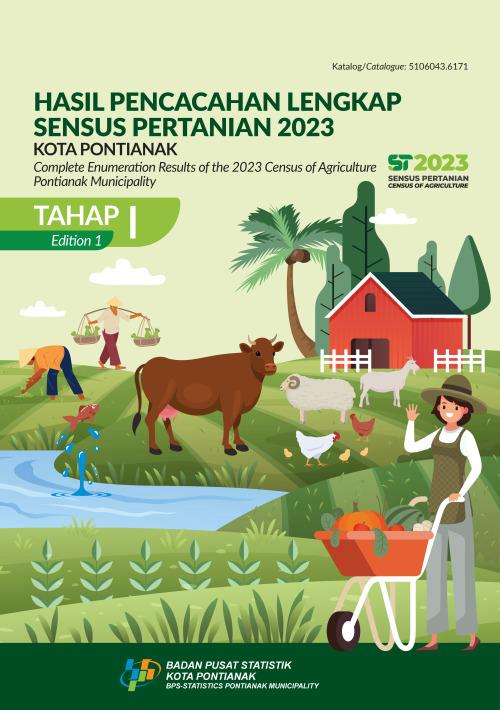 Hasil Pencacahan Lengkap Sensus Pertanian 2023 - Tahap I Kota Pontianak